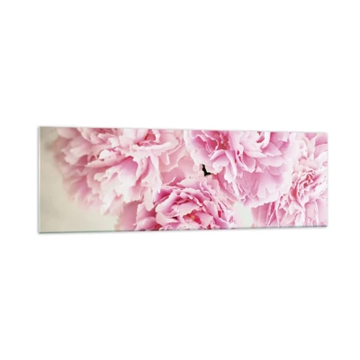 Schilderen op glas - In roze glamour - 160x50 cm