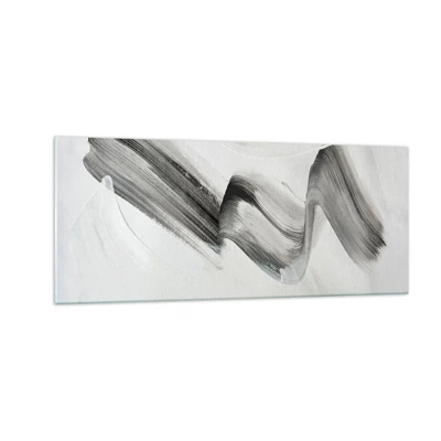 Schilderen op glas - Terloops voor de lol - 100x40 cm