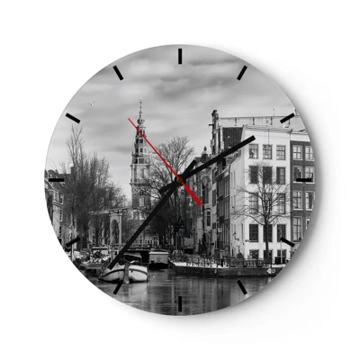 Wandklok - Klok - Amsterdamse sferen - 40x40 cm