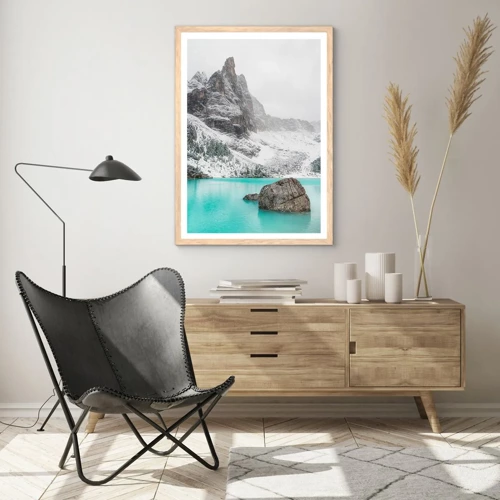 Een poster in een licht eiken lijst - Bewakend - 61x91 cm