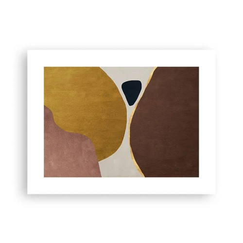 Poster - Abstractie – een plek in de ruimte - 40x30 cm