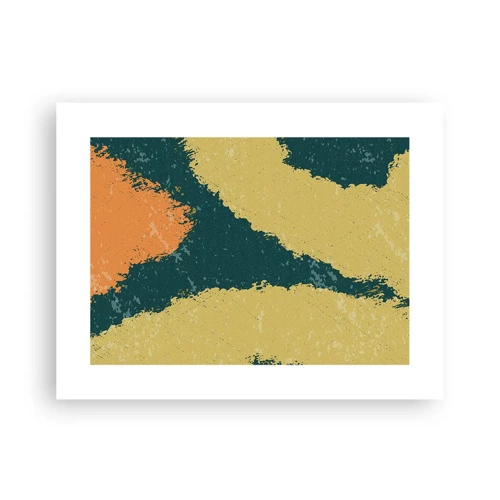 Poster - Abstractie – langzame beweging - 40x30 cm