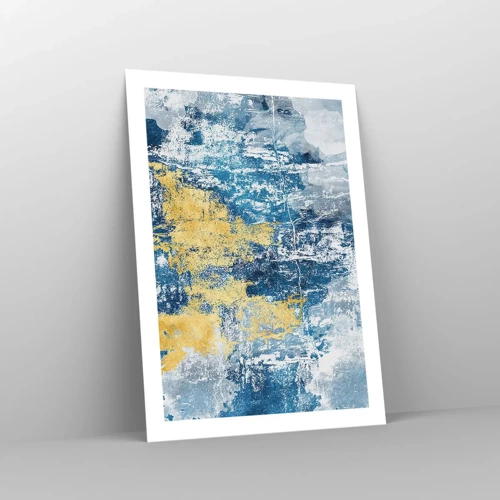 Poster - Abstractie vol met weer - 50x70 cm