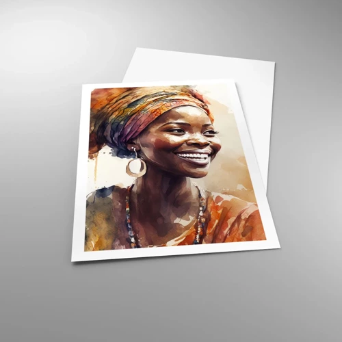 Poster - Afrikaanse koningin - 61x91 cm