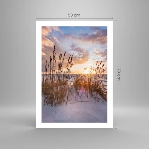 Poster - Afscheid van de zon en de wind - 50x70 cm