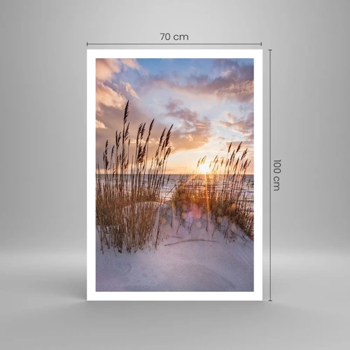 Poster - Afscheid van de zon en de wind - 70x100 cm