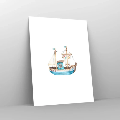 Poster - Ahoi, avontuur! - 30x40 cm