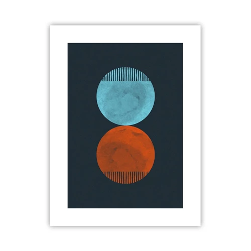 Poster - Alleen geometrie? - 30x40 cm