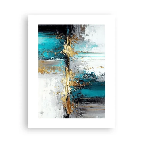 Poster - Alles vloeit - 30x40 cm