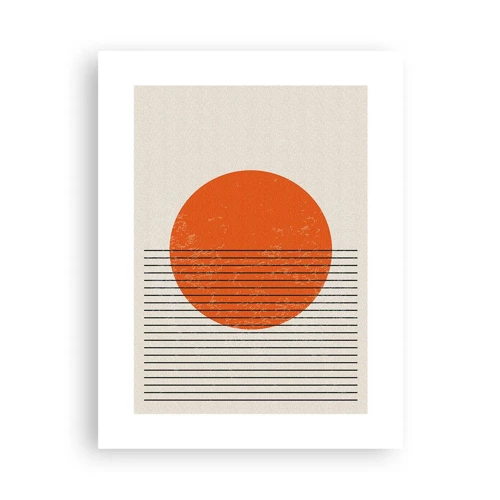 Poster - Altijd de zon - 30x40 cm