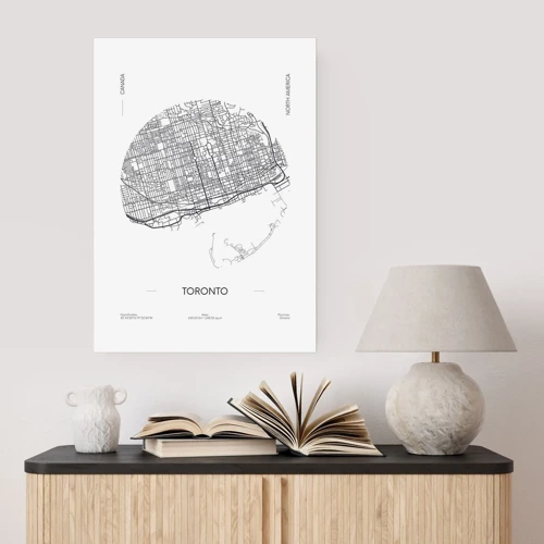 Poster - Anatomie van Toronto - 30x40 cm