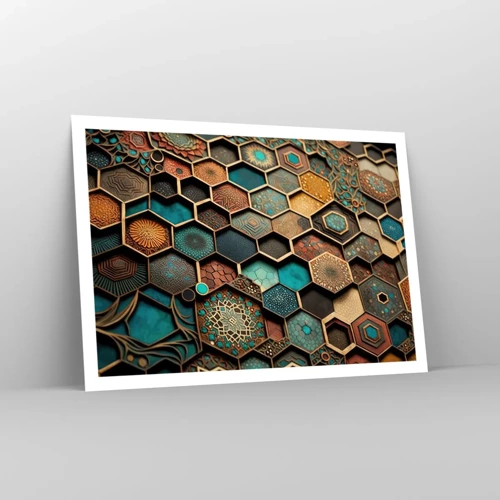 Poster - Arabische ornamenten – variatie - 100x70 cm