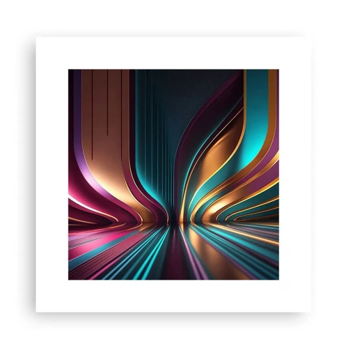 Poster - Architectuur van licht - 30x30 cm