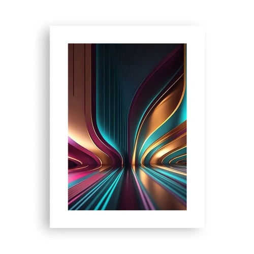 Poster - Architectuur van licht - 30x40 cm