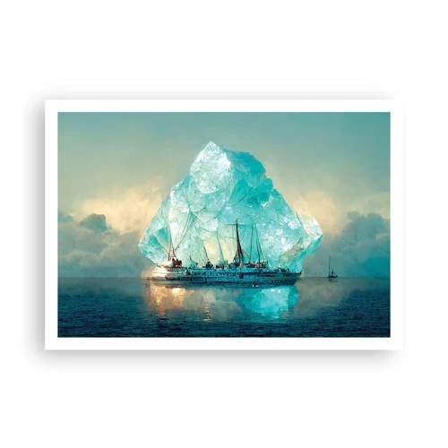 Poster - Arctische diamant - 100x70 cm