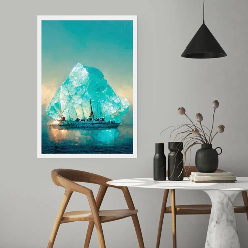 Poster - Arctische diamant - 30x40 cm