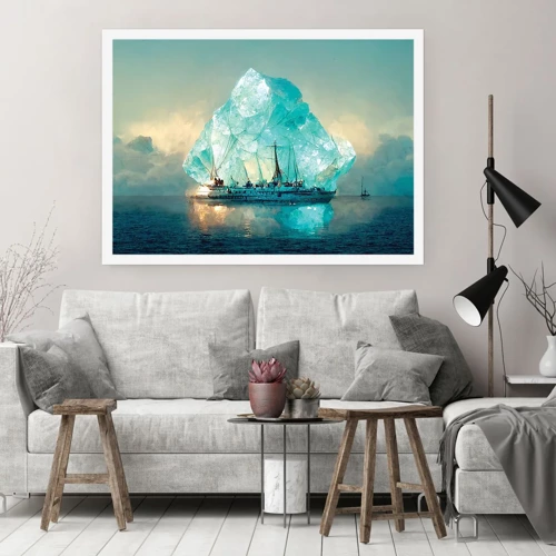 Poster - Arctische diamant - 40x30 cm