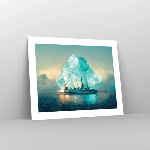 Poster - Arctische diamant - 50x40 cm