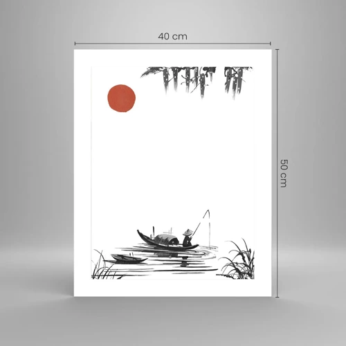 Poster - Aziatische middag - 40x50 cm