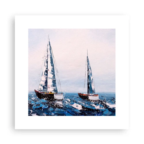 Poster - Broederschap van de wind - 30x30 cm