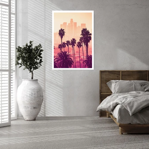 Poster - Californisch landschap - 30x40 cm
