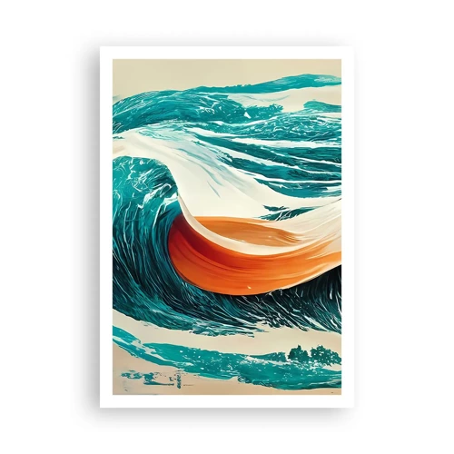Poster - De droom van elke surfer - 70x100 cm