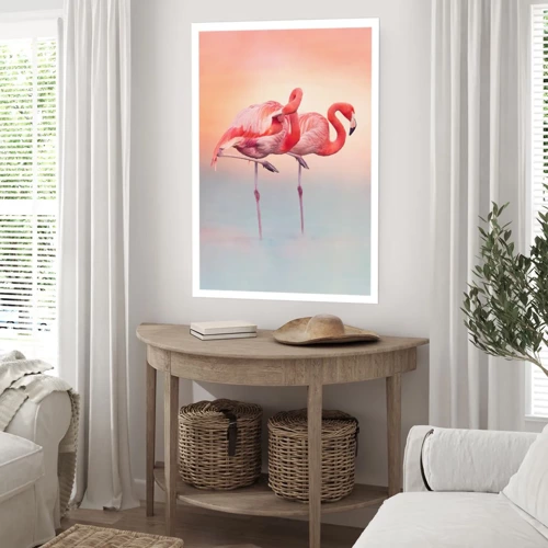 Poster - De kleur van de ondergaande zon - 50x70 cm