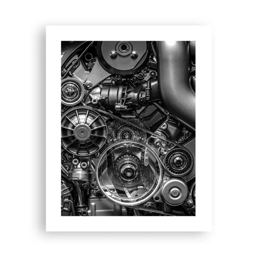 Poster - De poëzie van mechanica - 40x50 cm