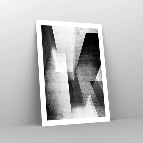 Poster - De structuur van de ruimte - 50x70 cm