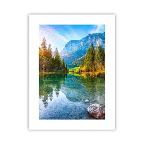 Poster - De zachtheid van de herfst - 30x40 cm