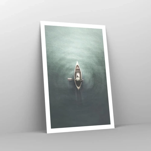 Poster - Door het maanmeer - 61x91 cm