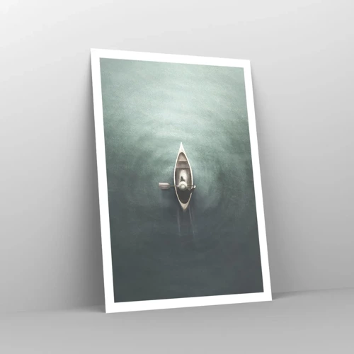 Poster - Door het maanmeer - 70x100 cm