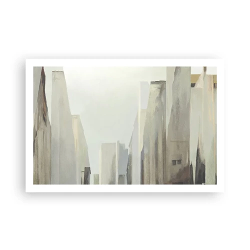 Poster - Droom over de stad - 91x61 cm