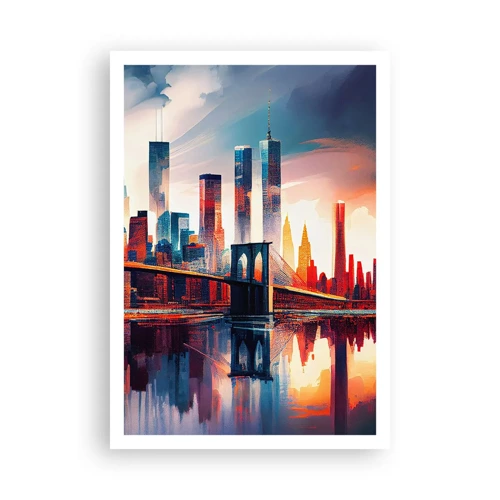 Poster - Een droomachtig New York - 70x100 cm