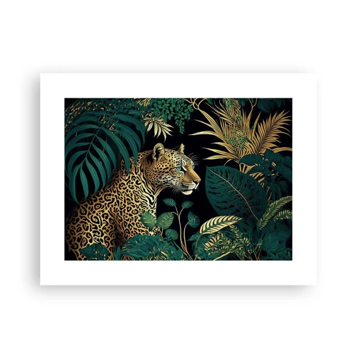 Poster - Een gastheer in de jungle - 40x30 cm