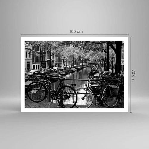 Poster - Een heel Nederlands uitzicht - 100x70 cm