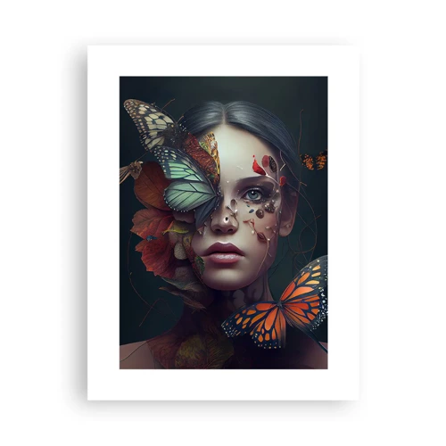 Poster - Een prachtige metamorfose - 30x40 cm