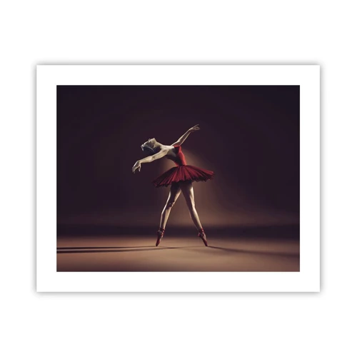 Poster - Een prima ballerina - 50x40 cm