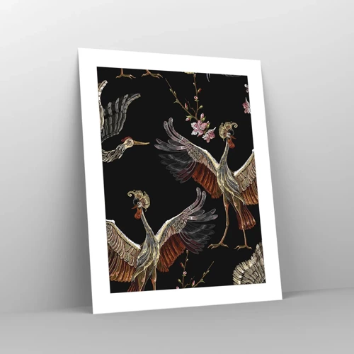 Poster - Een sprookjesvogel - 40x50 cm
