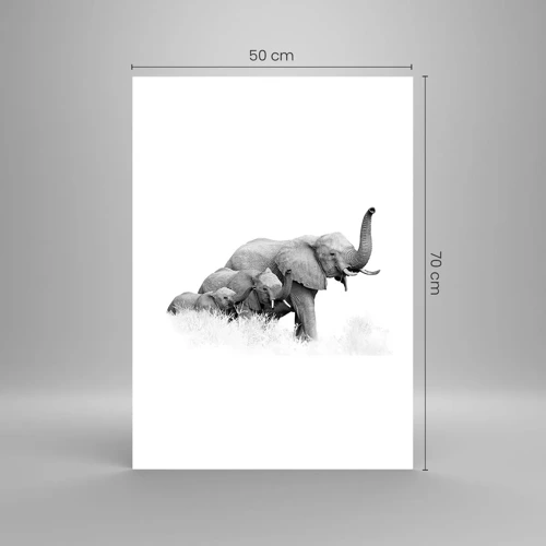 Poster - Een twee drie - 50x70 cm