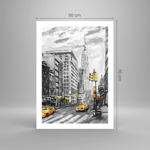 Poster - Een verhaal uit New York - 50x70 cm