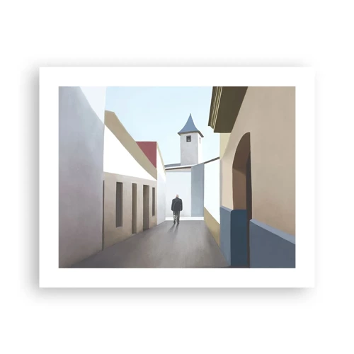 Poster - Een zonnige wandeling - 50x40 cm