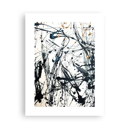 Poster - Expressionistische abstractie - 30x40 cm