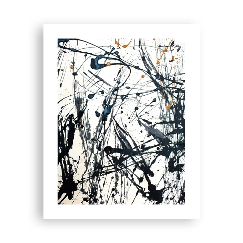 Poster - Expressionistische abstractie - 40x50 cm
