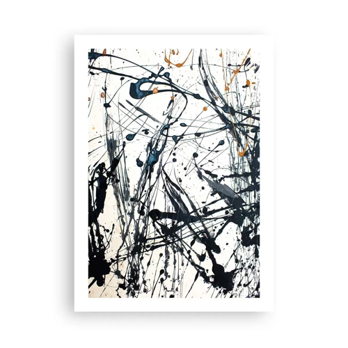 Poster - Expressionistische abstractie - 50x70 cm