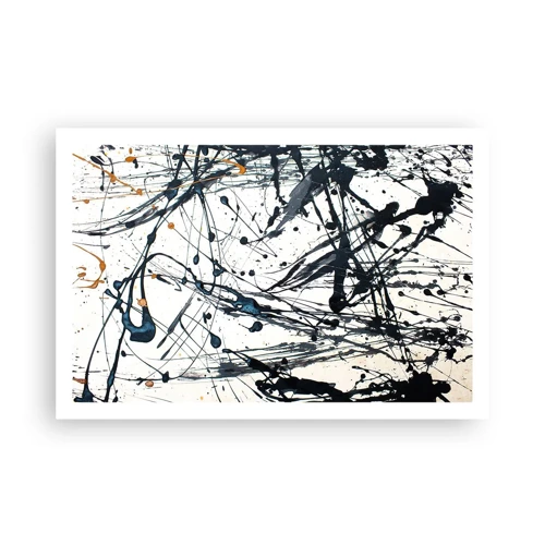 Poster - Expressionistische abstractie - 91x61 cm