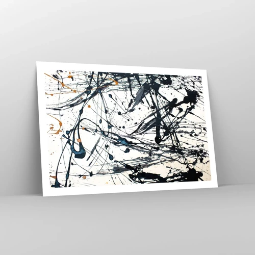 Poster - Expressionistische abstractie - 91x61 cm