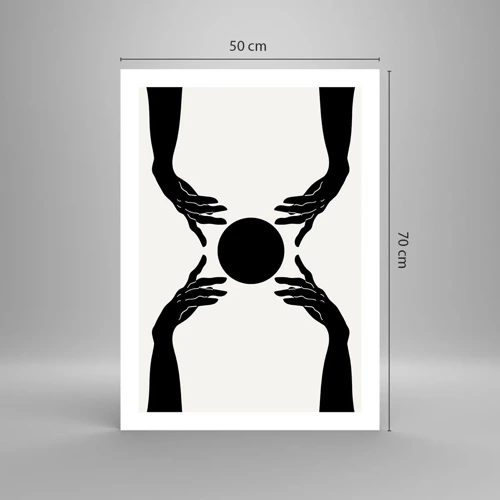 Poster - Geheim teken - 50x70 cm