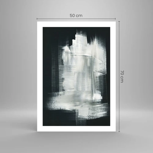 Poster - Geweven van verticaal en horizontaal - 50x70 cm