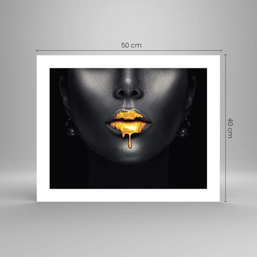 Poster - Goldmouth - 50x40 cm